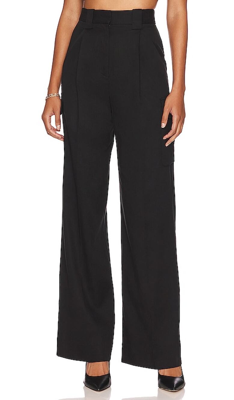 Shona Joy Utility Relaxed Black Sara Cargo Pants Size AU 8/US 4